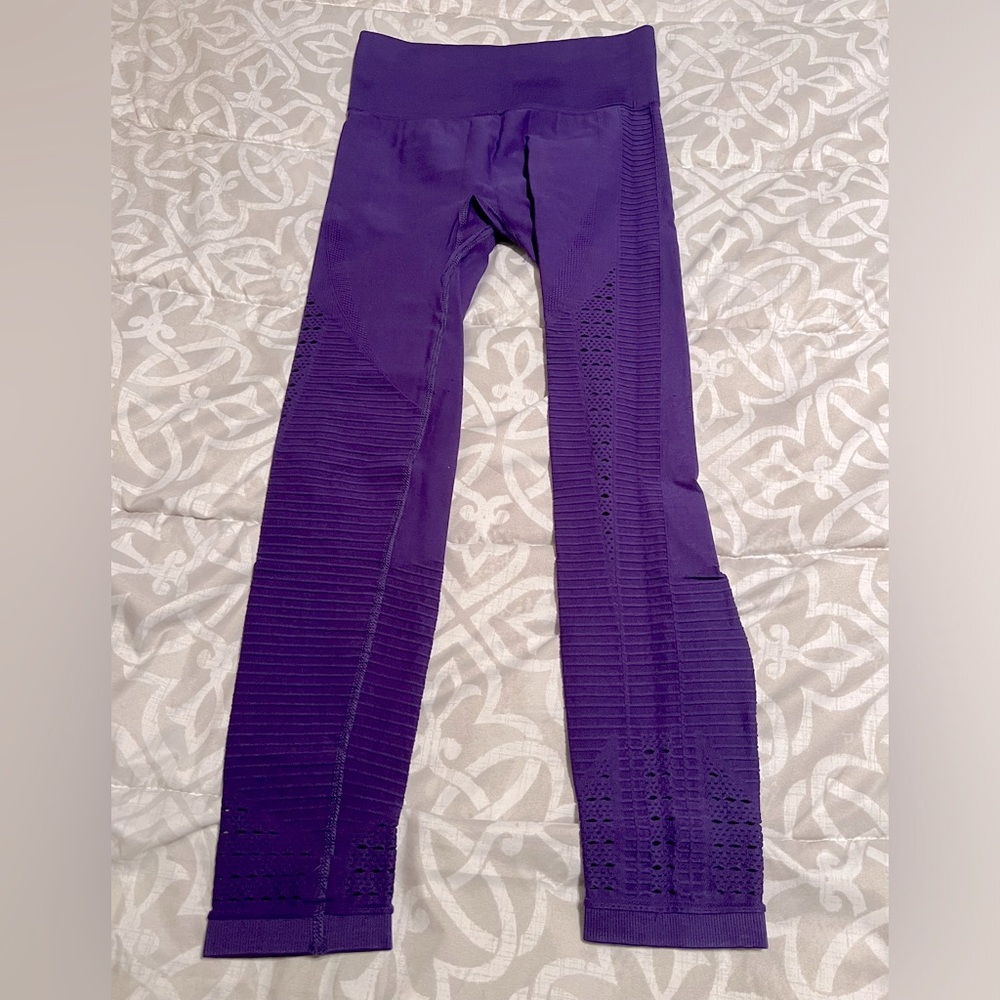 Purple leggings